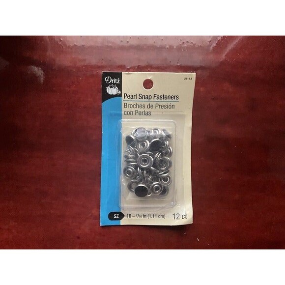 Dritz Pearl Snap Fastners 25-13 - Picture 1 of 2